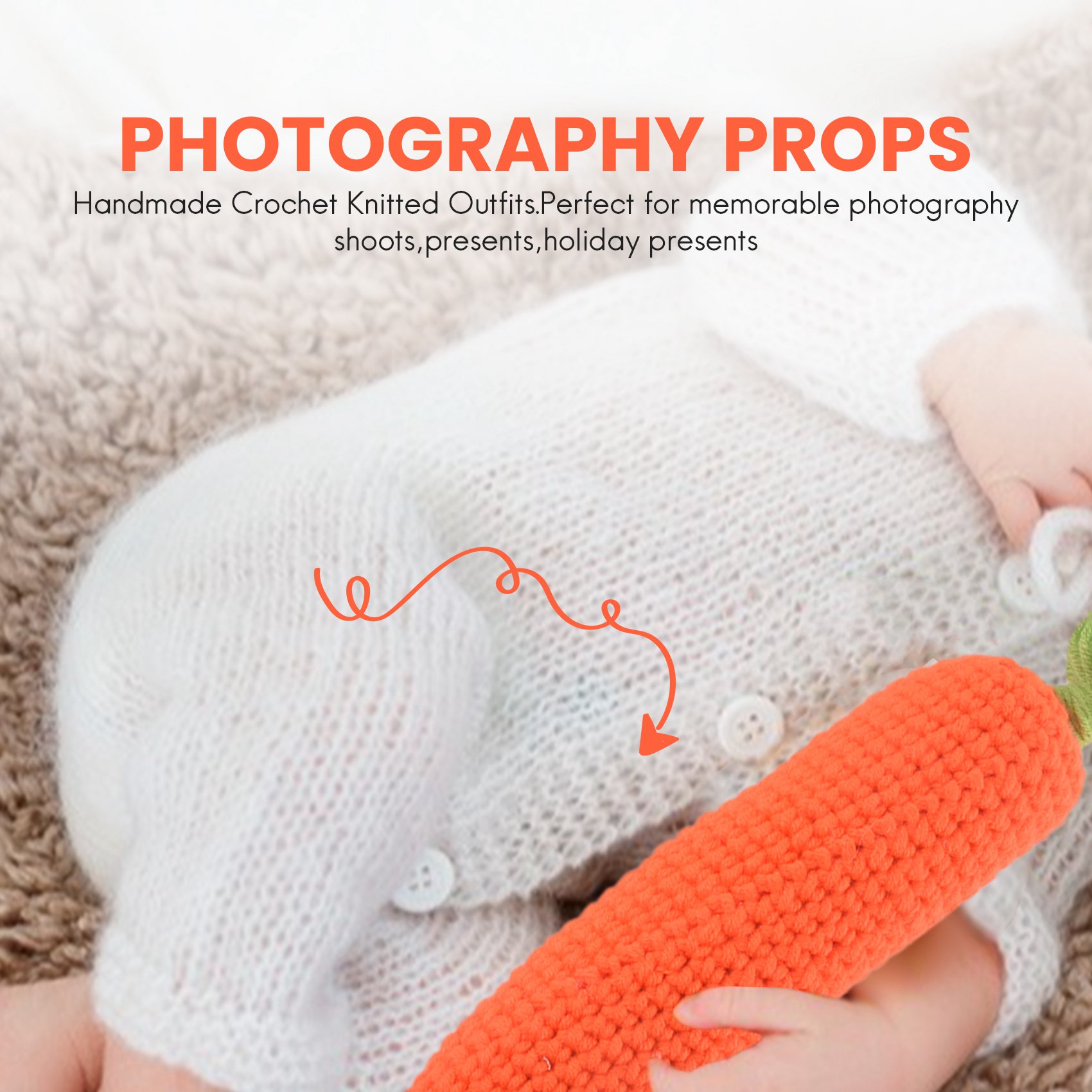 F-3C Newborn Baby Photography  - đánh giá và giá Infant Photography Props Outfit