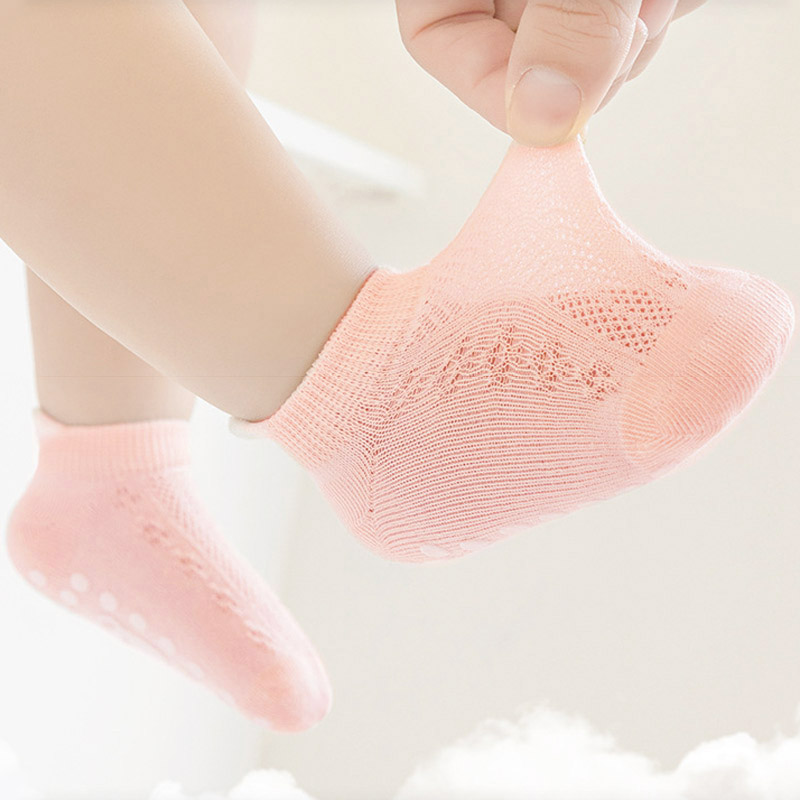 5 Pairs Kids Non-Slip Socks Cu - đánh giá và giá Unisex Baby Socks Non Slip