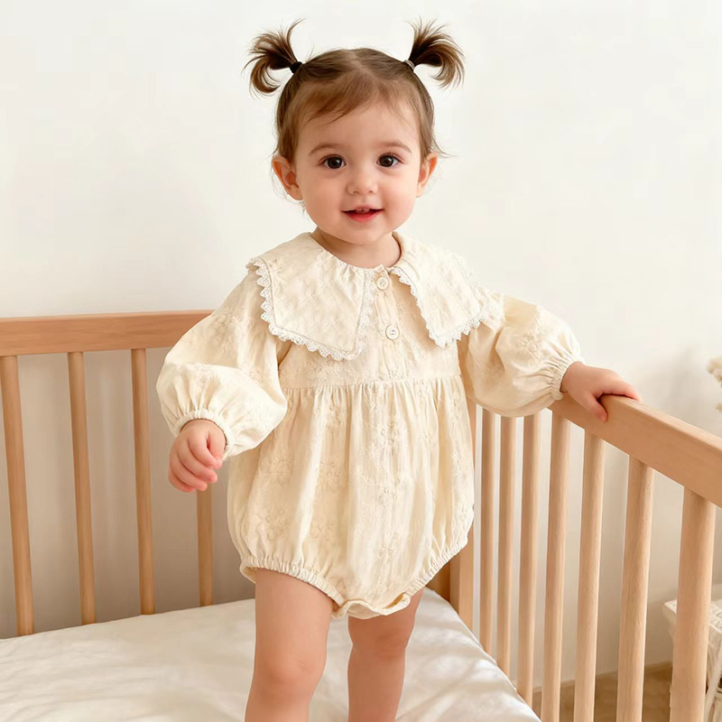 Spring Girls Sweet Princess On - đánh giá và giá Newborn Baby Girl Romper Floral