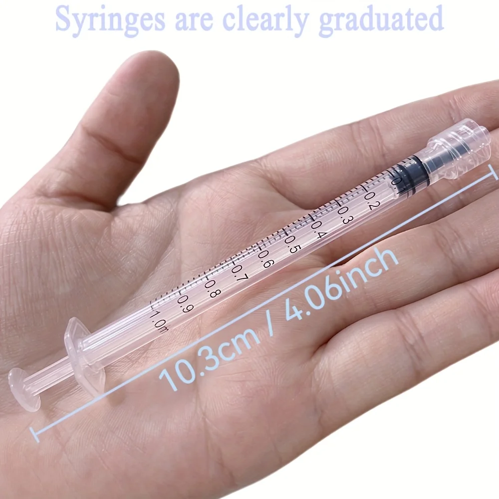 1ml Luer Lock Plastic Syringes - đánh giá và giá Feeding